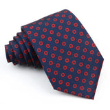 ZONFAZ Novelty Polka Dot Paisley Silk Tie