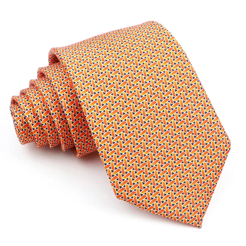 ZONFAZ Novelty Polka Dot Paisley Silk Tie