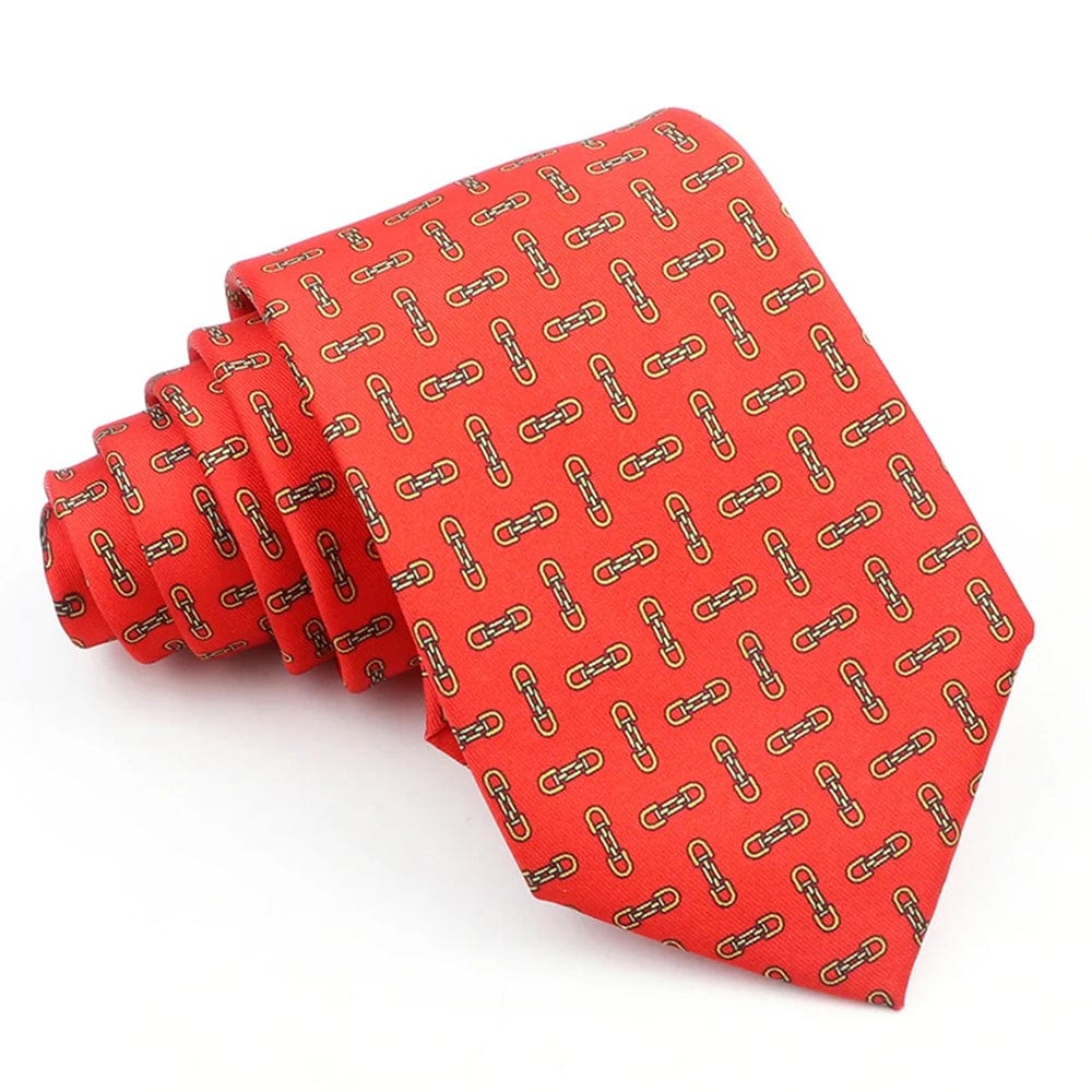 ZONFAZ Novelty Polka Dot Paisley Silk Tie