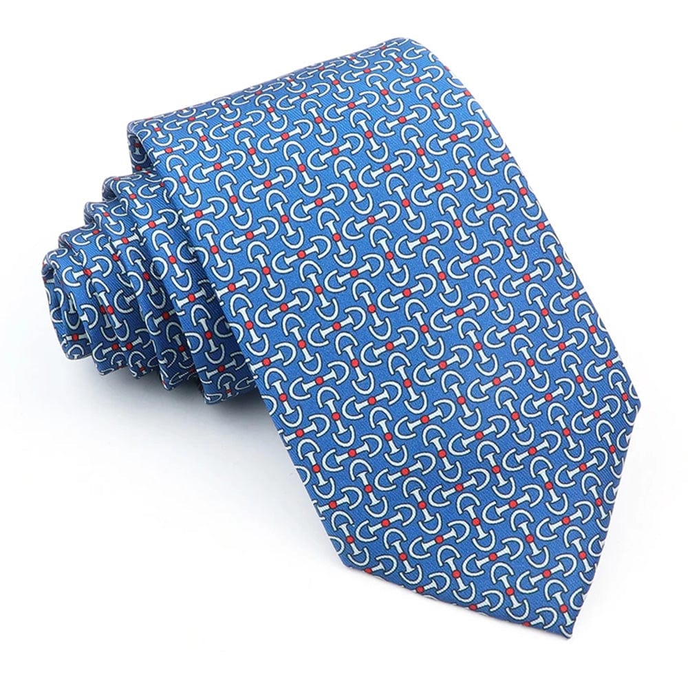 ZONFAZ Novelty Polka Dot Paisley Silk Tie