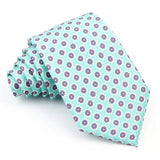 ZONFAZ Novelty Polka Dot Paisley Silk Tie