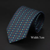 ZONFAZ Novelty Silk Neckties for Men Printed Soft Friendly Jacquard Tie