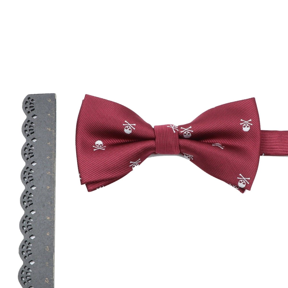 ZONFAZ Novelty Skull Pattern Bow Tie