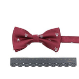 ZONFAZ Novelty Skull Pattern Bow Tie