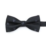 ZONFAZ Novelty Skull Pattern Bow Tie