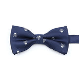 ZONFAZ Novelty Skull Pattern Bow Tie