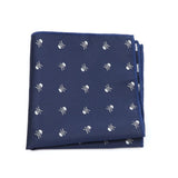 ZONFAZ Novelty Skull Pattern Pocket Square