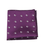 ZONFAZ Novelty Skull Pattern Pocket Square