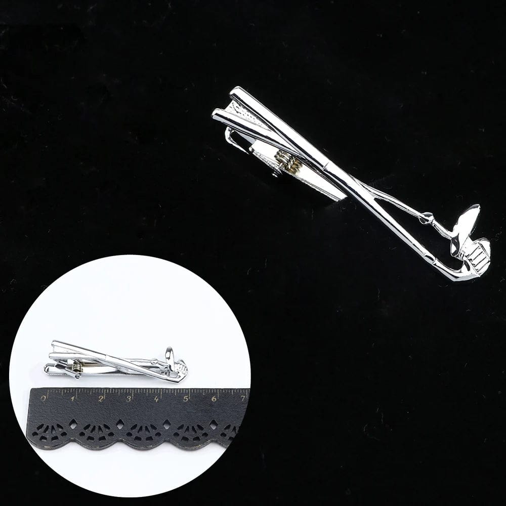 ZONFAZ Novely Tie Clips for Men Metal Necktie Accessories