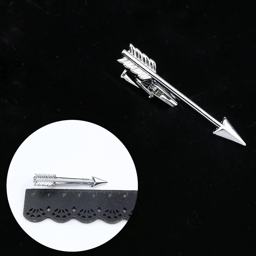 ZONFAZ Novely Tie Clips for Men Metal Necktie Accessories