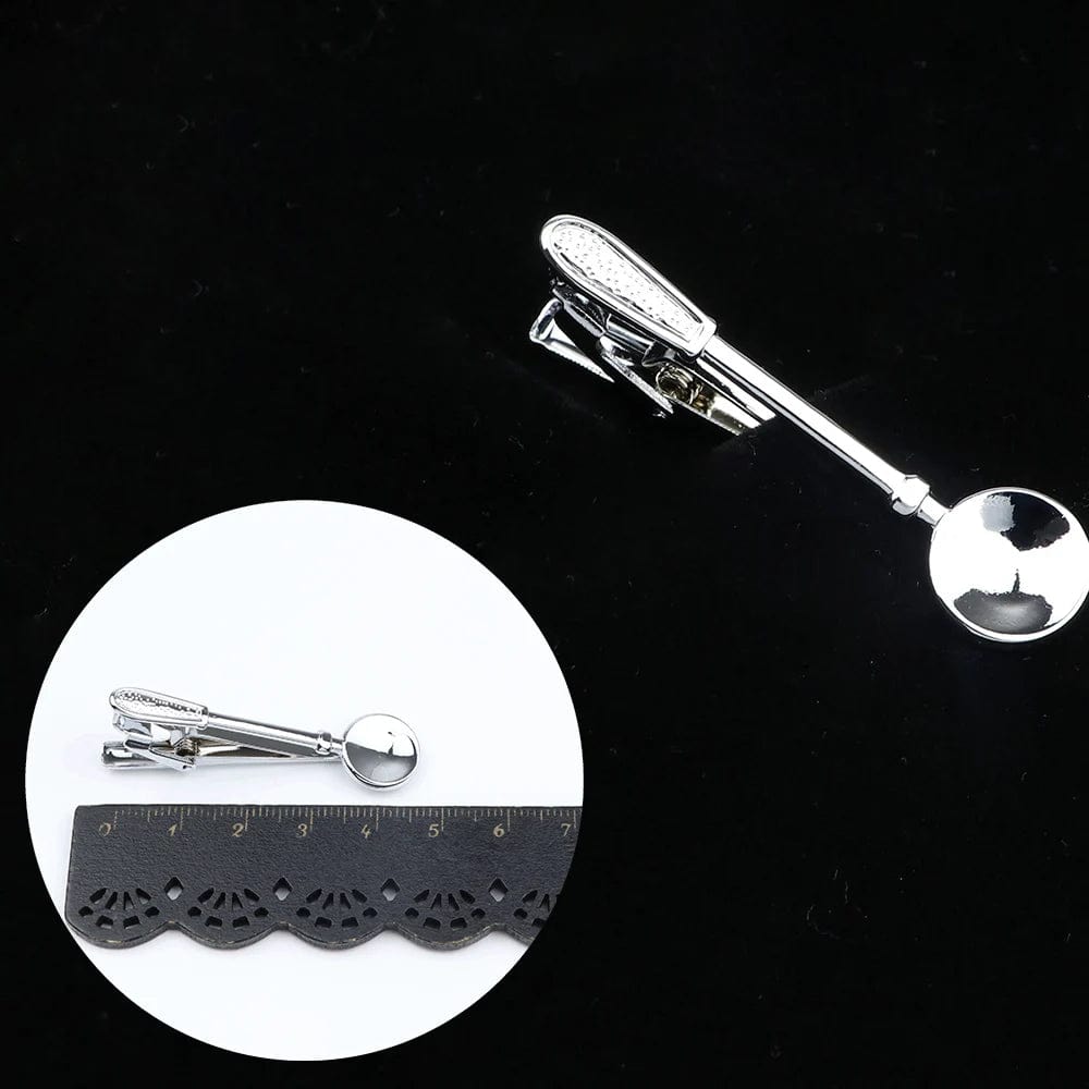 ZONFAZ Novely Tie Clips for Men Metal Necktie Accessories