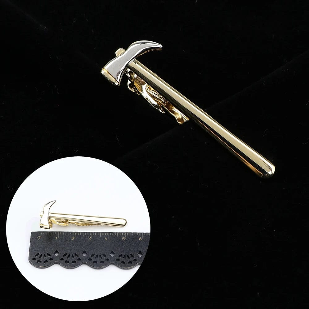 ZONFAZ Novely Tie Clips for Men Metal Necktie Accessories