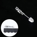 ZONFAZ Novely Tie Clips for Men Metal Necktie Accessories