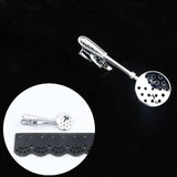 ZONFAZ Novely Tie Clips for Men Metal Necktie Accessories