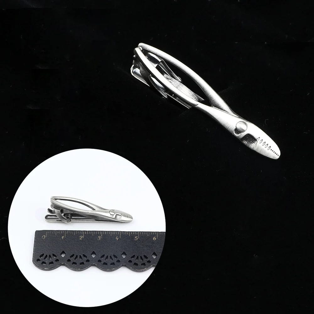 ZONFAZ Novely Tie Clips for Men Metal Necktie Accessories