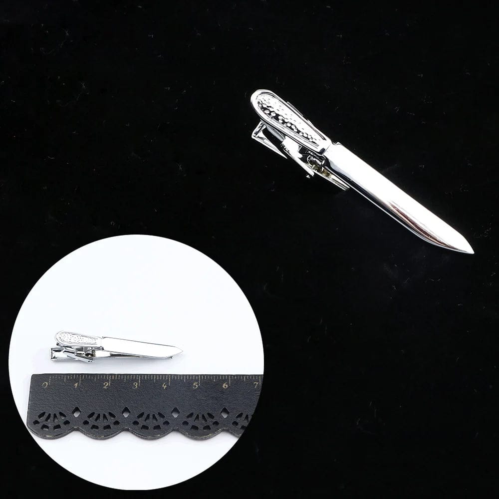 ZONFAZ Novely Tie Clips for Men Metal Necktie Accessories