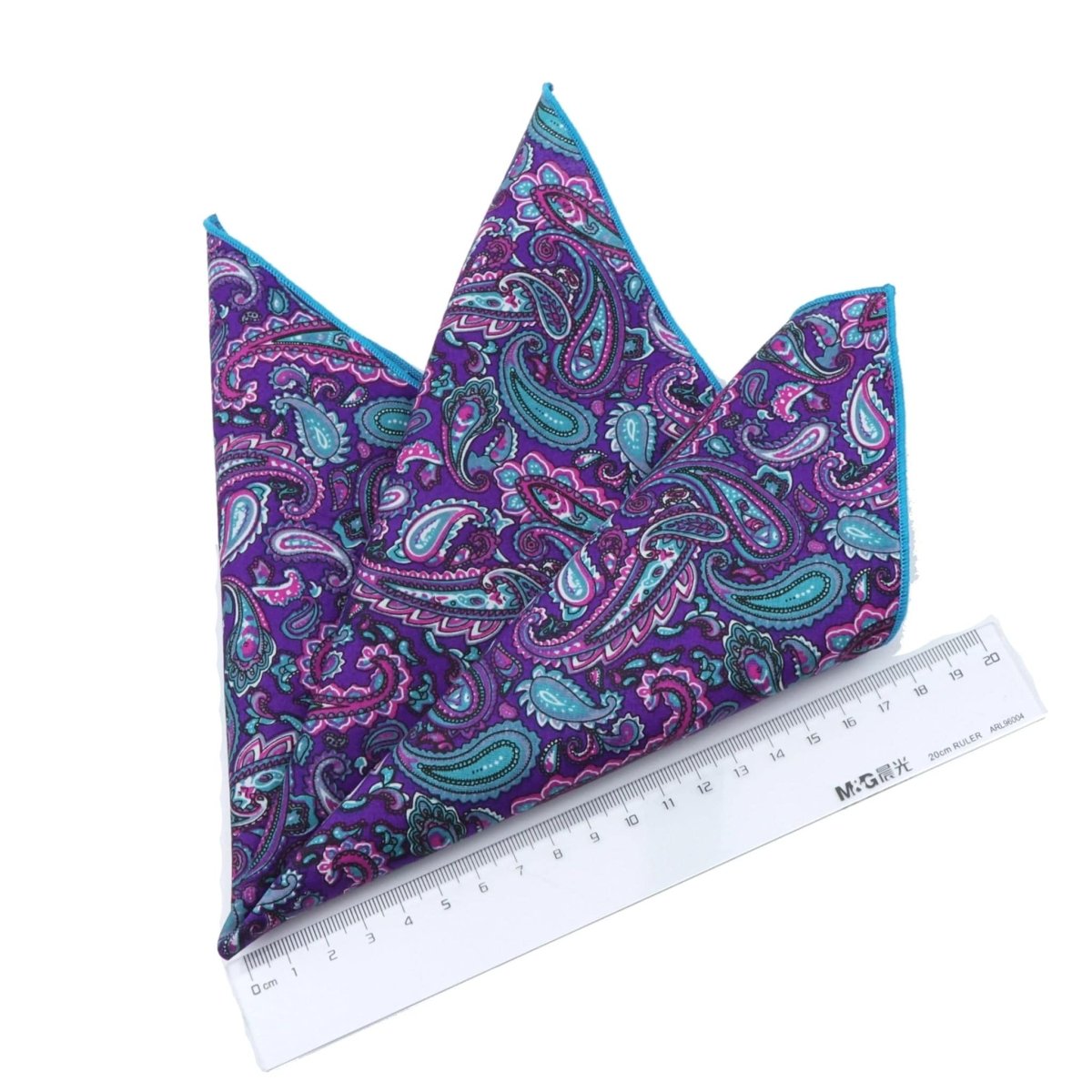 ZONFAZ Paisley Floral Cotton Handkerchief