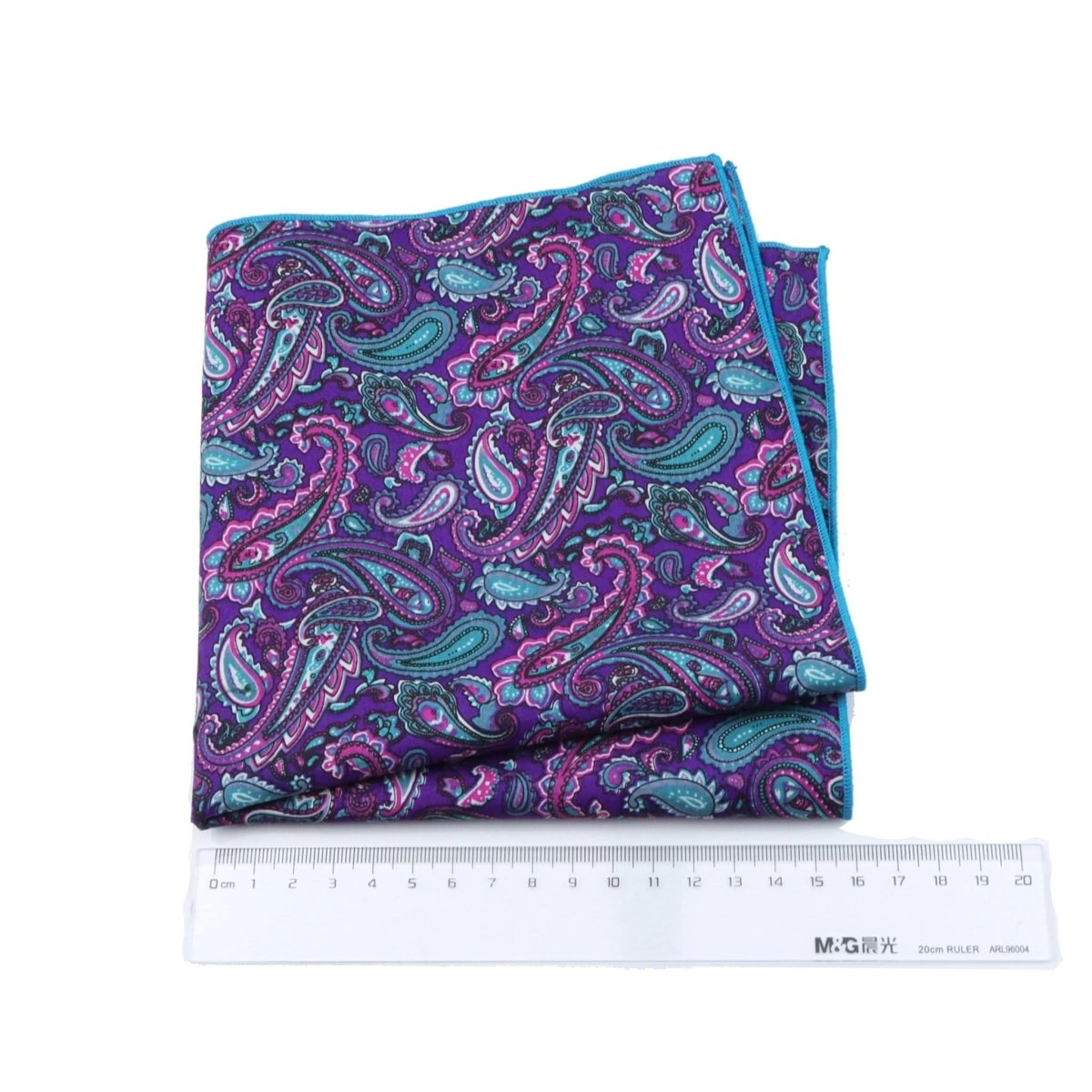 ZONFAZ Paisley Floral Cotton Handkerchief