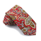 ZONFAZ Paisley Floral Cotton Ties