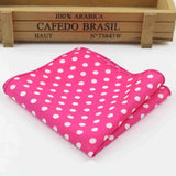 ZONFAZ Polka Dot Cotton Handkerchiefs Pocket Square