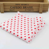 ZONFAZ Polka Dot Cotton Handkerchiefs Pocket Square