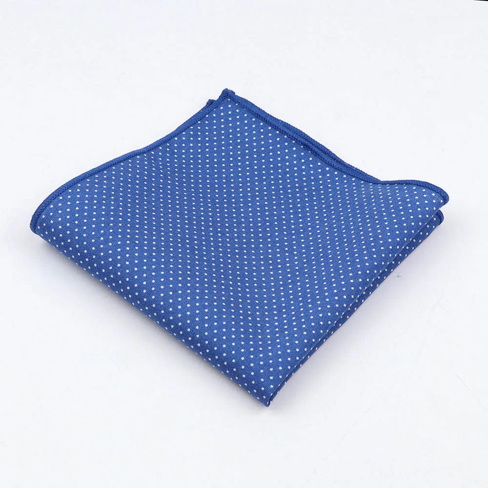 ZONFAZ Polka Dot Cotton Handkerchiefs Pocket Square