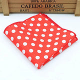 ZONFAZ Polka Dot Cotton Handkerchiefs Pocket Square