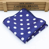 ZONFAZ Polka Dot Cotton Handkerchiefs Pocket Square