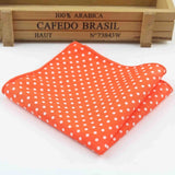 ZONFAZ Polka Dot Cotton Handkerchiefs Pocket Square