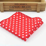 ZONFAZ Polka Dot Cotton Handkerchiefs Pocket Square