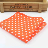 ZONFAZ Polka Dot Cotton Handkerchiefs Pocket Square