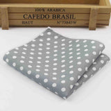 ZONFAZ Polka Dot Cotton Handkerchiefs Pocket Square