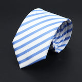 ZONFAZ Polka Dot Striped Ties for Men Fashion Classic Soft Skinny Neckties