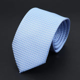 ZONFAZ Polka Dot Striped Ties for Men Fashion Classic Soft Skinny Neckties