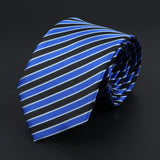 ZONFAZ Polka Dot Striped Ties for Men Fashion Classic Soft Skinny Neckties