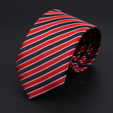 ZONFAZ Polka Dot Striped Ties for Men Fashion Classic Soft Skinny Neckties