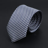 ZONFAZ Polka Dot Striped Ties for Men Fashion Classic Soft Skinny Neckties