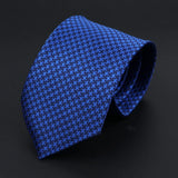 ZONFAZ Polka Dot Striped Ties for Men Fashion Classic Soft Skinny Neckties