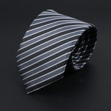 ZONFAZ Polka Dot Striped Ties for Men Fashion Classic Soft Skinny Neckties