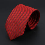 ZONFAZ Polka Dot Striped Ties for Men Fashion Classic Soft Skinny Neckties