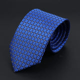 ZONFAZ Polka Dot Striped Ties for Men Fashion Classic Soft Skinny Neckties