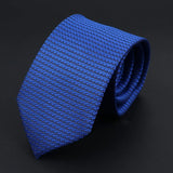 ZONFAZ Polka Dot Striped Ties for Men Fashion Classic Soft Skinny Neckties