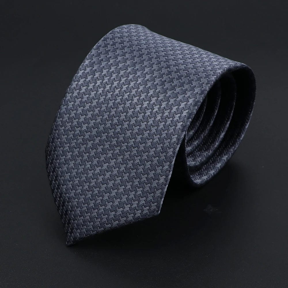 ZONFAZ Polka Dot Striped Ties for Men Fashion Classic Soft Skinny Neckties