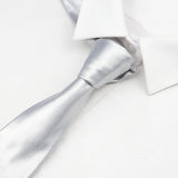 ZONFAZ PU Leather Solid Color Skinny Ties 5.5cm Width