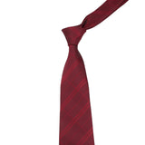 ZONFAZ Red Solid Striped Paisley Flower Ties