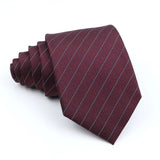 ZONFAZ Red Solid Striped Paisley Flower Ties