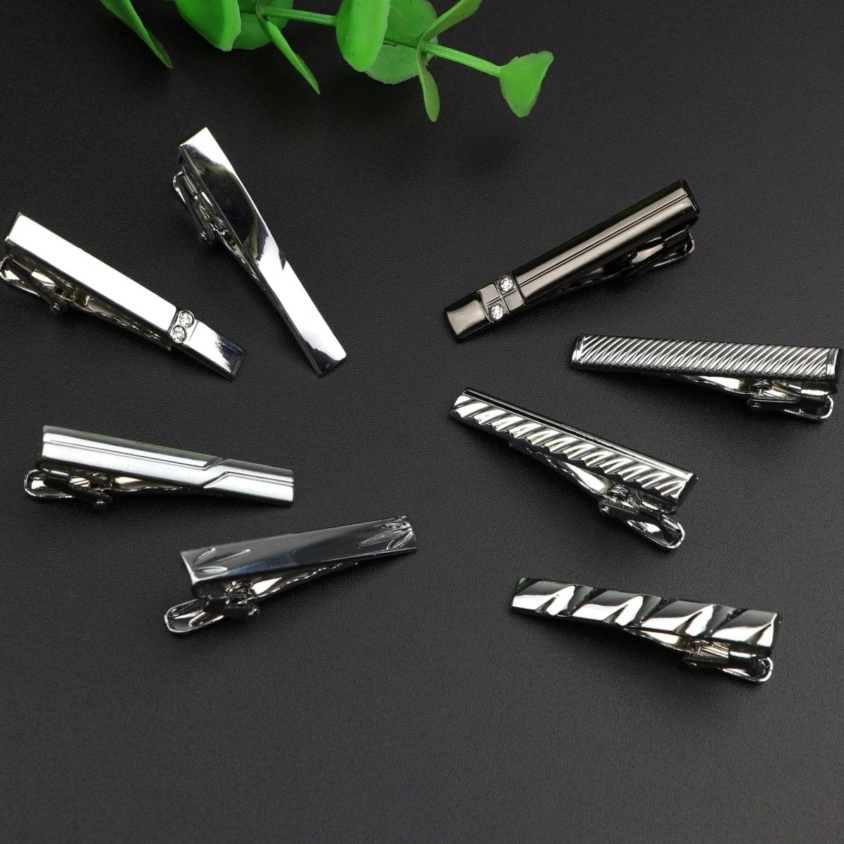 ZONFAZ Simple Fashion Metal Tie Clips