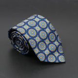 ZONFAZ Soft Bohemian Silk Ties Men's Fashion Polka Dot Necktie