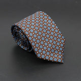 ZONFAZ Soft Bohemian Silk Ties Men's Fashion Polka Dot Necktie