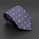 ZONFAZ Soft Bohemian Silk Ties Men's Fashion Polka Dot Necktie